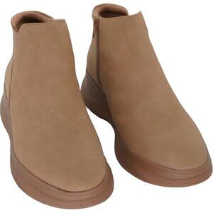 Naturalizer Genn-Swerve Cookie Dough Booties Zip Ankle Sneakers Women's US 9.5W